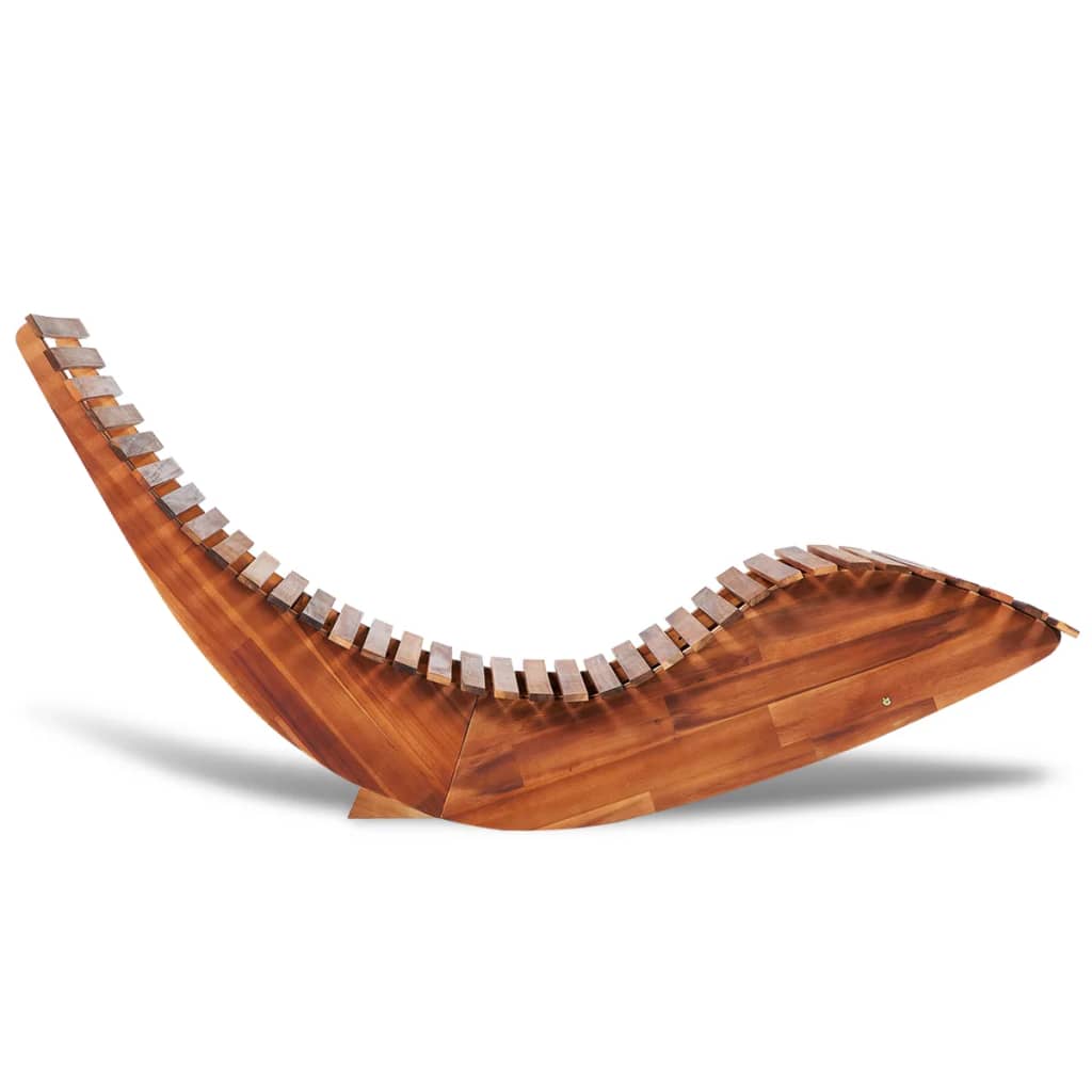 Schaukelstühle Sonnenliegen 2 Stk. Akazienholz