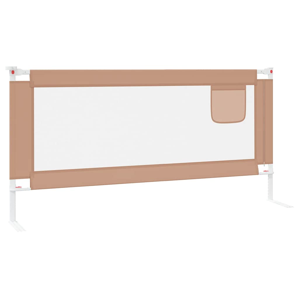 Kleinkind-Bettschutzgitter Grün 90x25 cm Stoff
