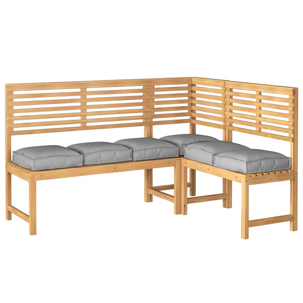 Kissen 2 pcs Anthrazit 40 x 40 x 8 cm Oxford-Stoff