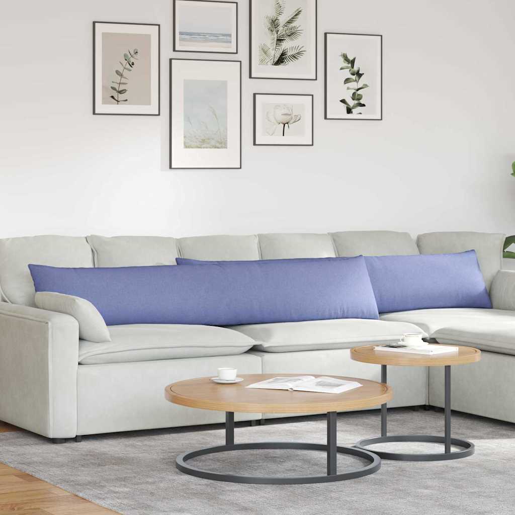 Sofakissen 2 pcs Hellgrau 50 x 30 cm Stoff