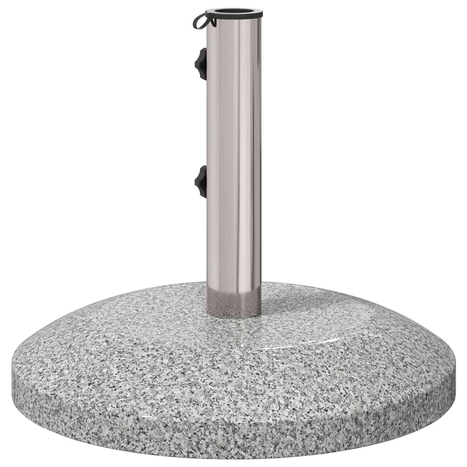 Parasolbasis für 40-50 mm Pole 26.75 kg Schwarz