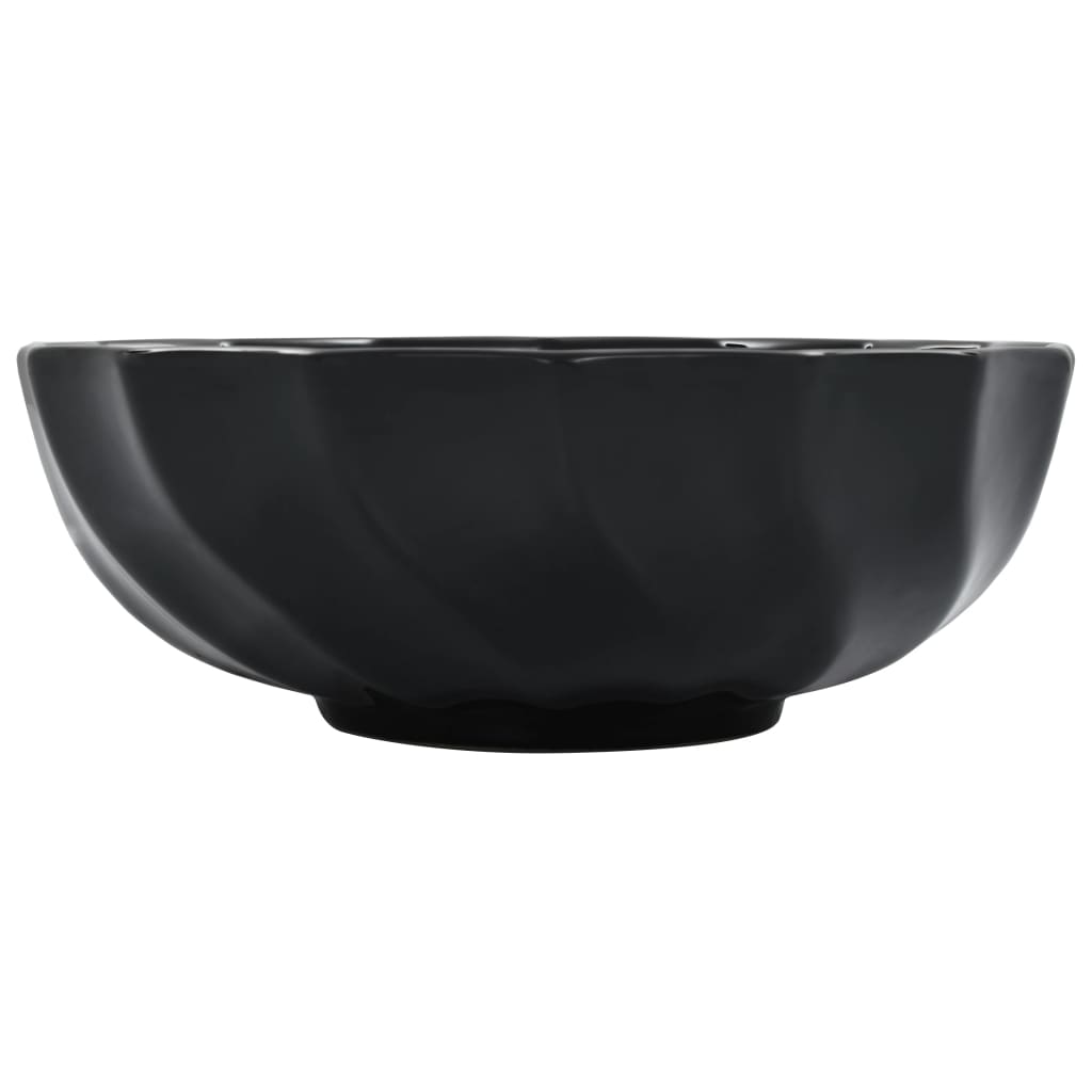 Waschbecken 46 x 17 cm Keramik Weiß