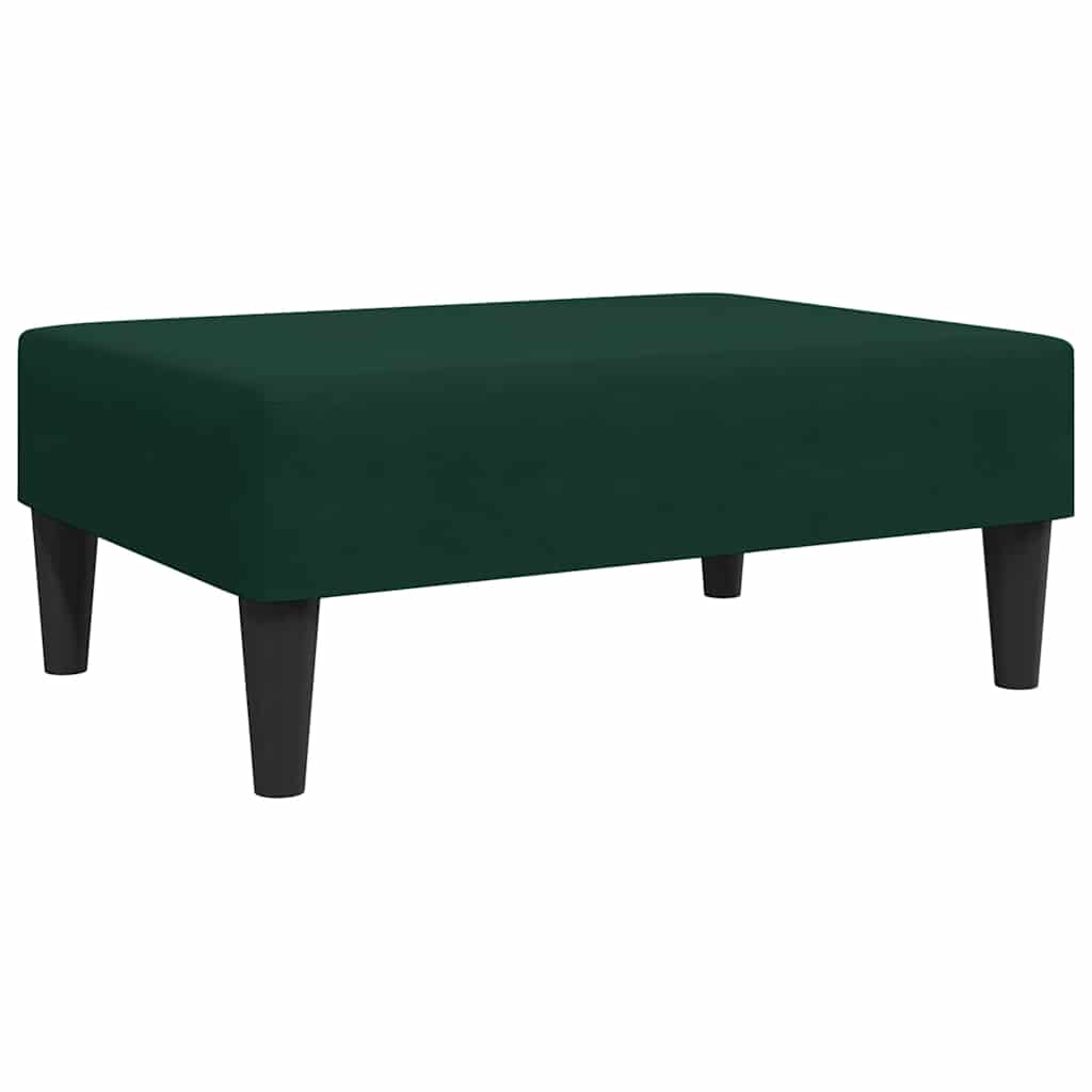 Fußhocker Blau 77x55x31 cm Samt