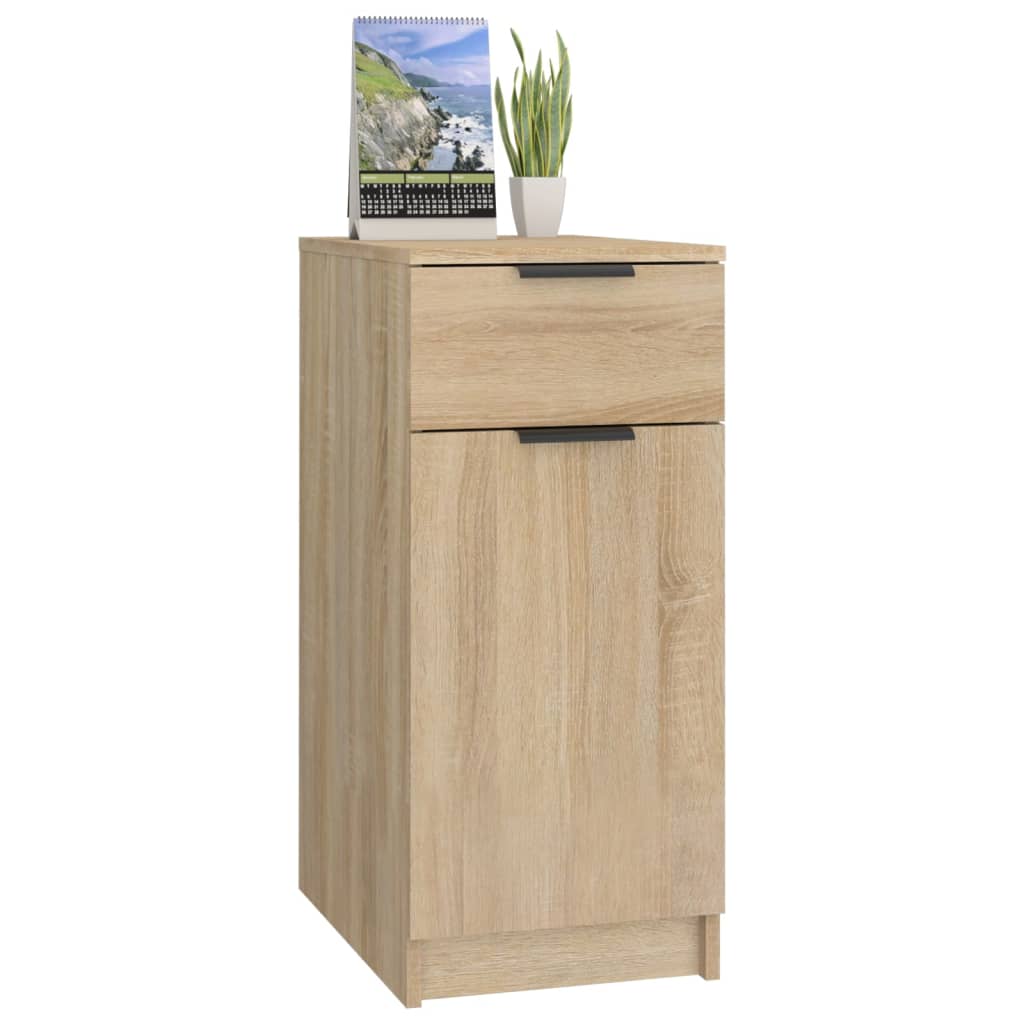 Büroschrank Weiß 33,5x50x75 cm Holzwerkstoff