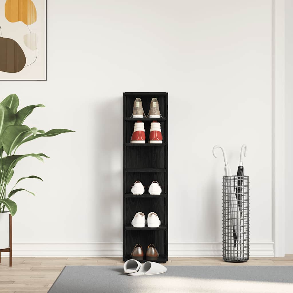 Schuhschrank Weiß 27,5x27x102 cm Holzwerkstoff