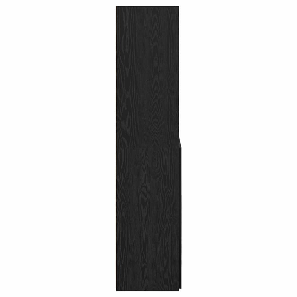 Highboard Altholz 80 x 42,5 x 185 cm Holzwerkstoff