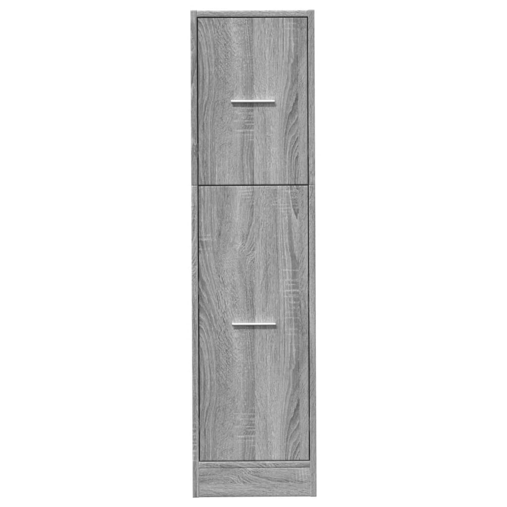 Apothekerschrank Weiß 30 x 41 x 174,5 cm Holzwerkstoff