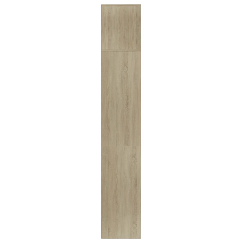 3-tlg. Bücher-/TV-Schrank Set Weiß 180×30×180 cm