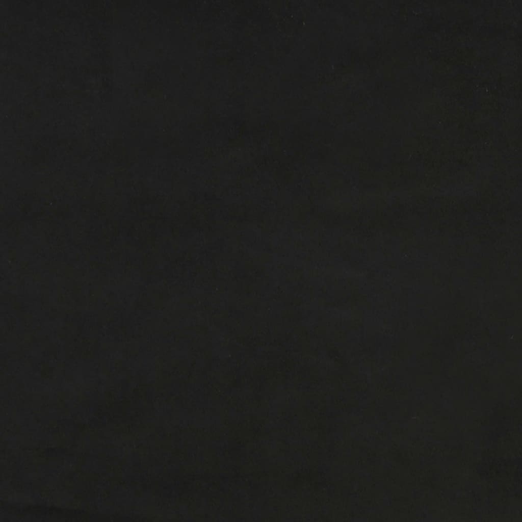 Kopfteil mit Ohren Dunkelblau 93x23x78/88 cm Samt