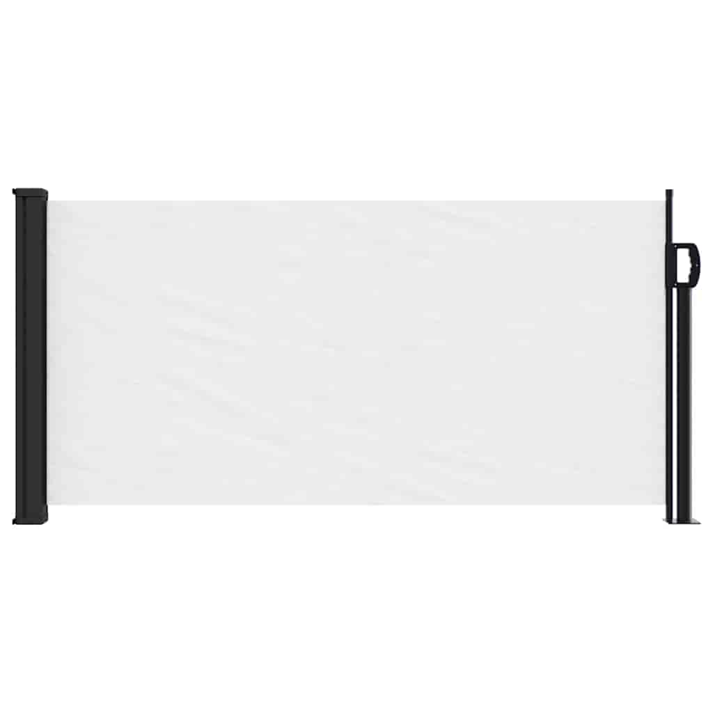 Seitenmarkise Ausziehbar Schwarz 100x300 cm