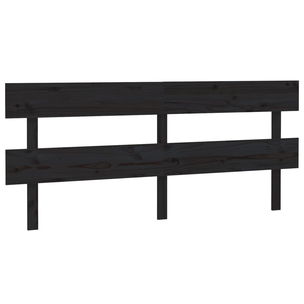 Bett-Kopfteil 78,5x3x81 cm Massivholz Kiefer