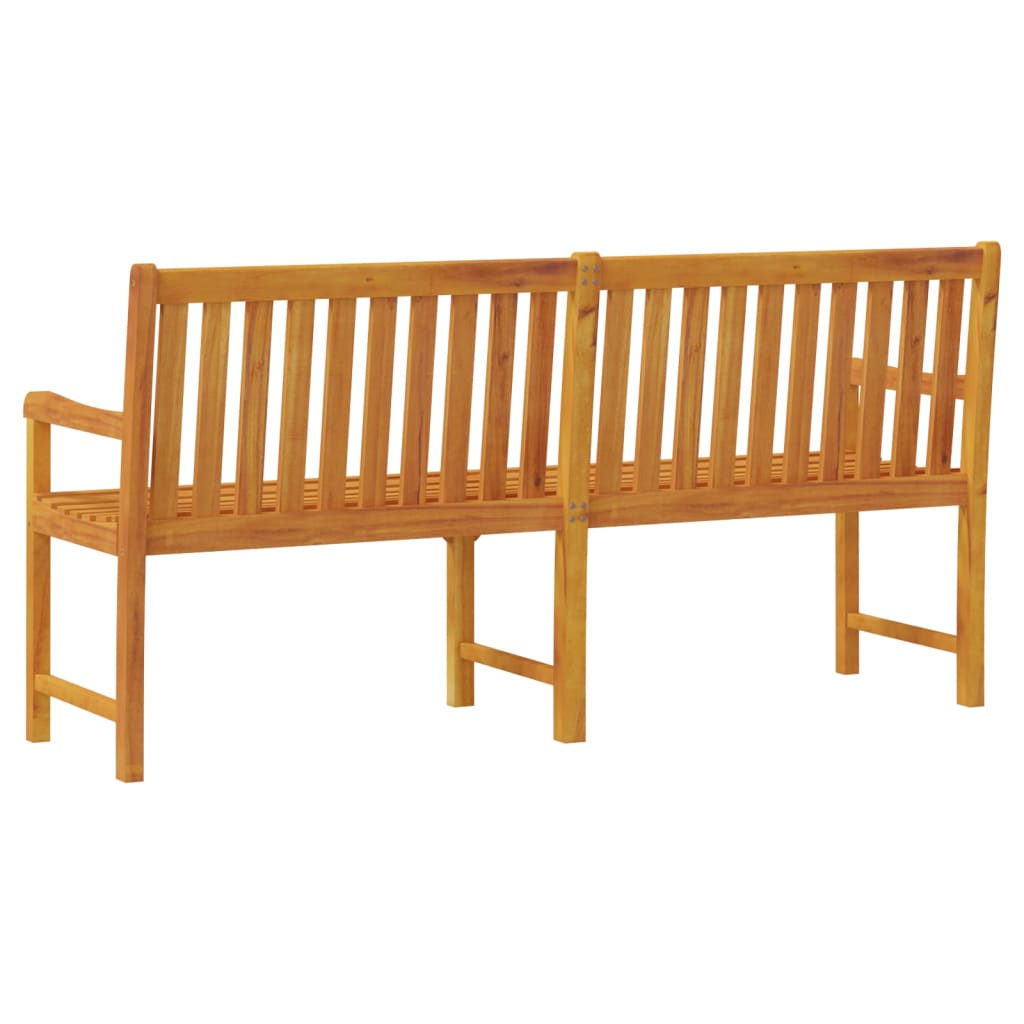 Bank Outdoor Natur 110 x 56 x 90 cm Massivholz Akazie