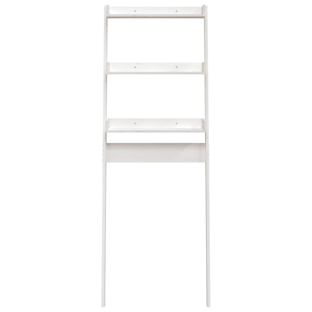 Toilettenregal 63,5x32x179 cm Massivholz Kiefer
