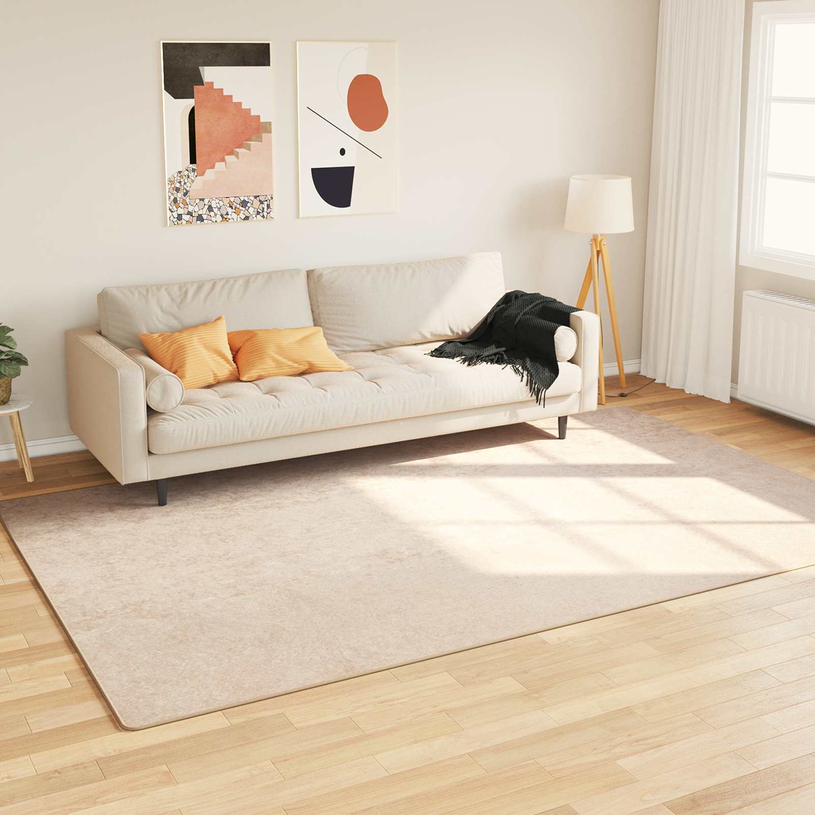 Teppich Waschbar Mehrfarbig 160x230 cm