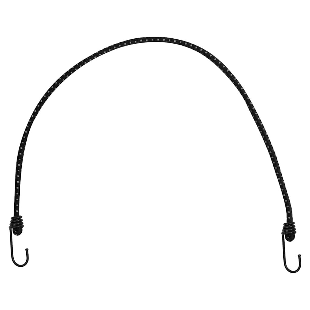 Gummiseile Reflektierend mit Haken 25 Stk. 38 cm