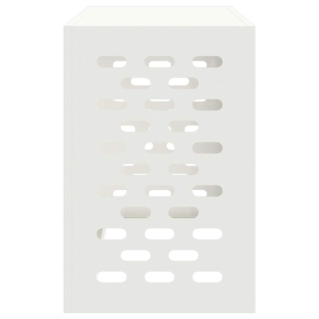 Klimaanlagenabdeckung Schwarz 90 x 40 x 60 cm Stahl