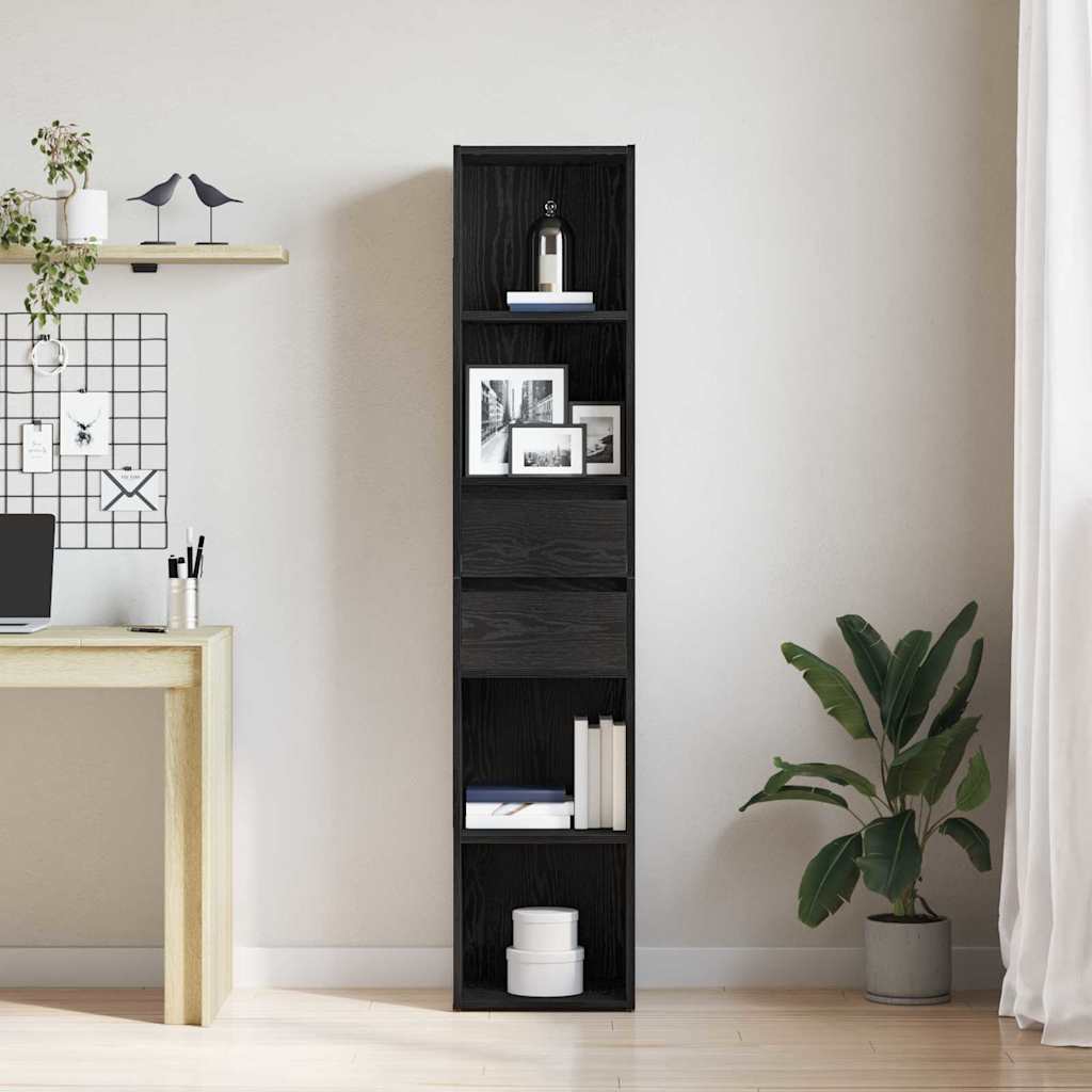 Bücherregal Weiß 36x30x171 cm Holzwerkstoff