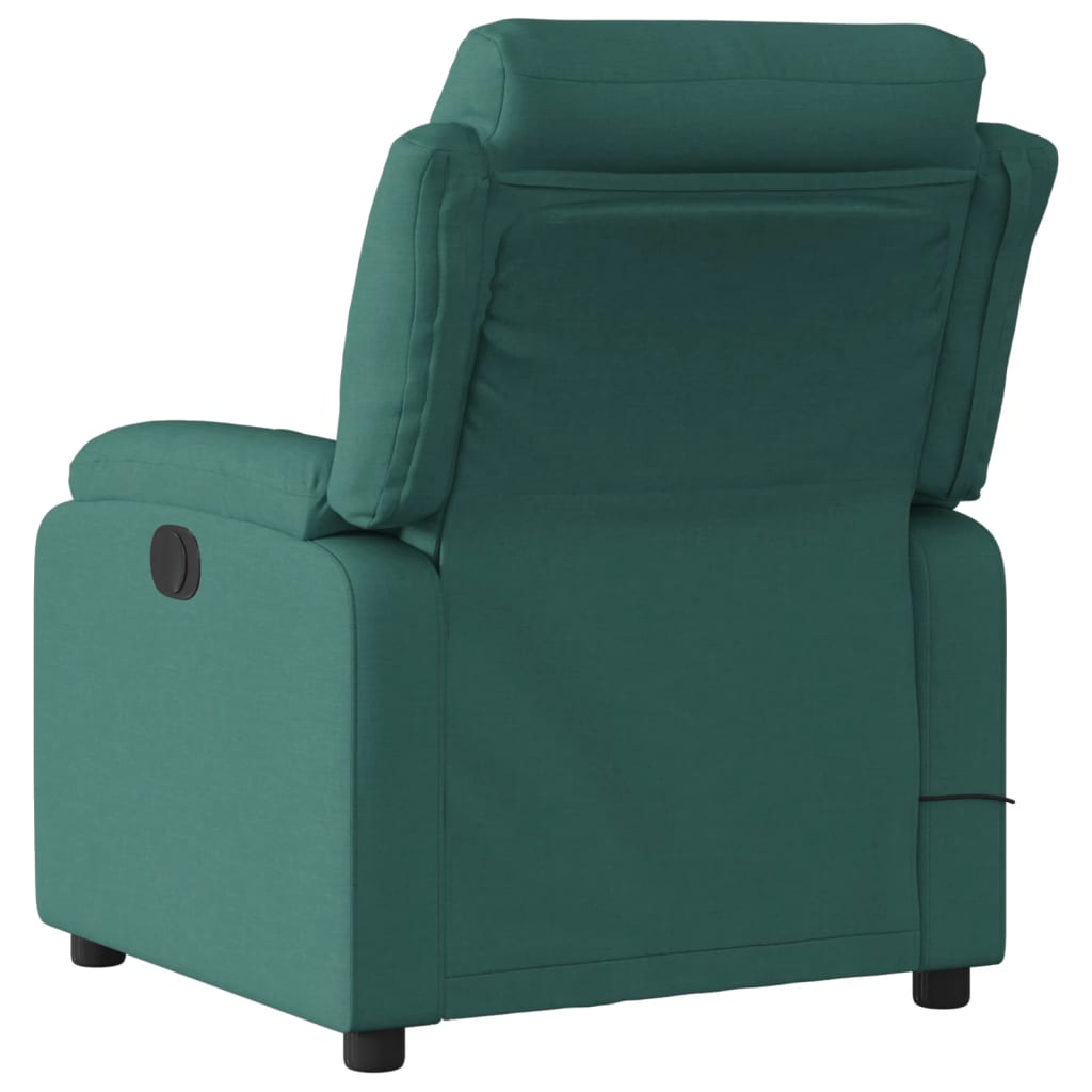 Massage-Relaxsessel, hellgrauer Stoff