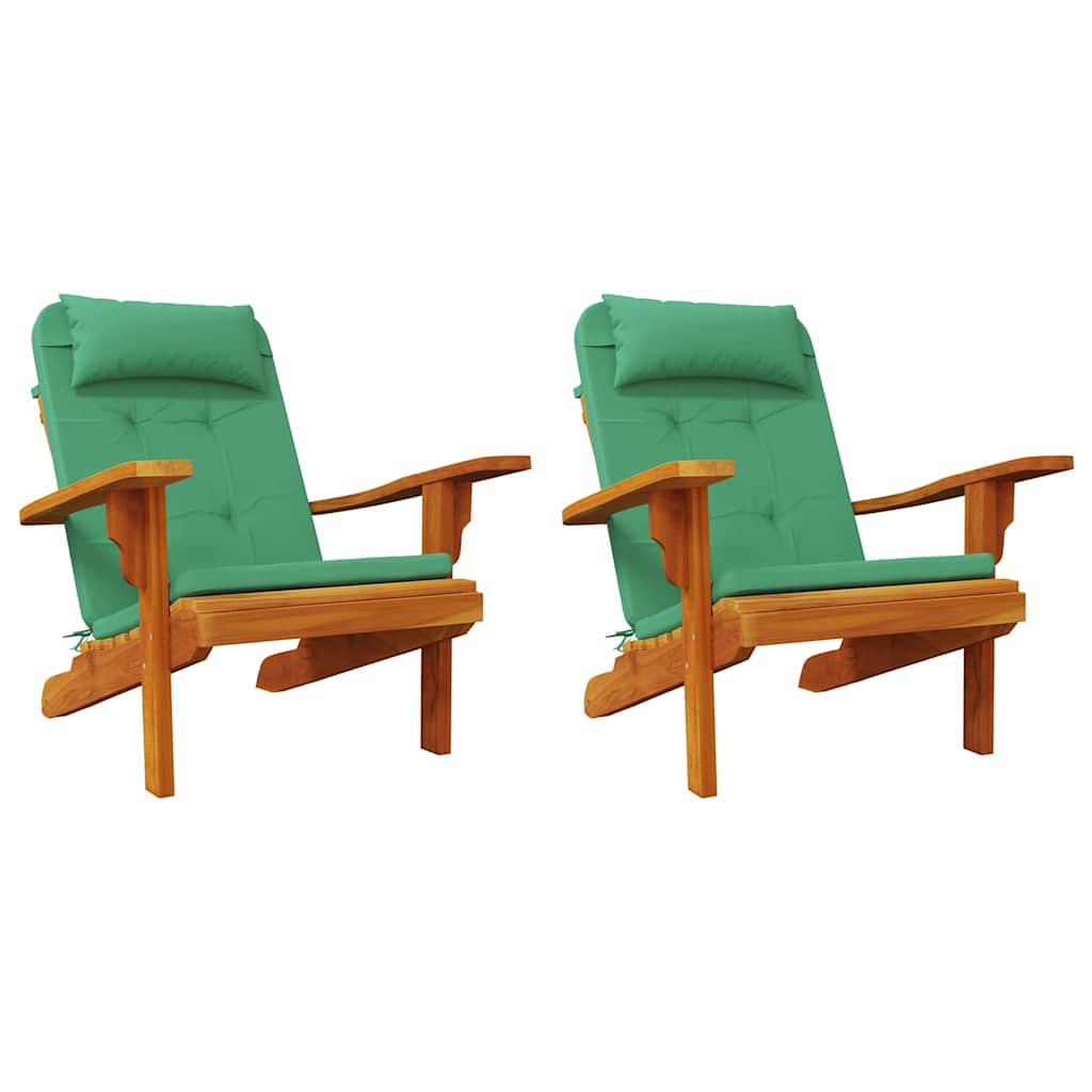 Adirondack-Auflagen 2 Stk. Hellblau Oxford-Gewebe
