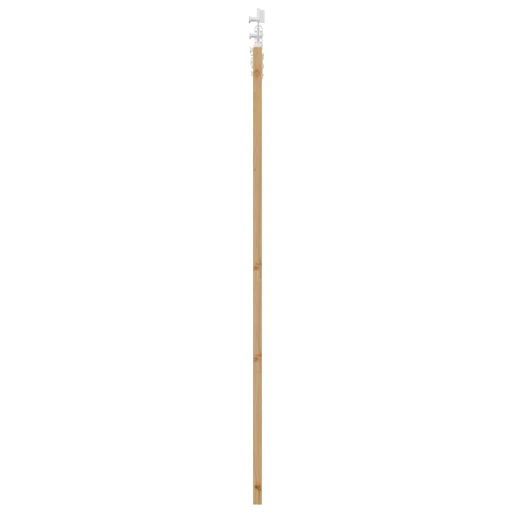 Schiebetür ORKDAL Natürlich und Schwarz 61 x 198,5 cm