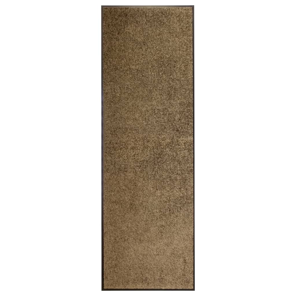 Fußmatte Waschbar Anthrazit 120x180 cm