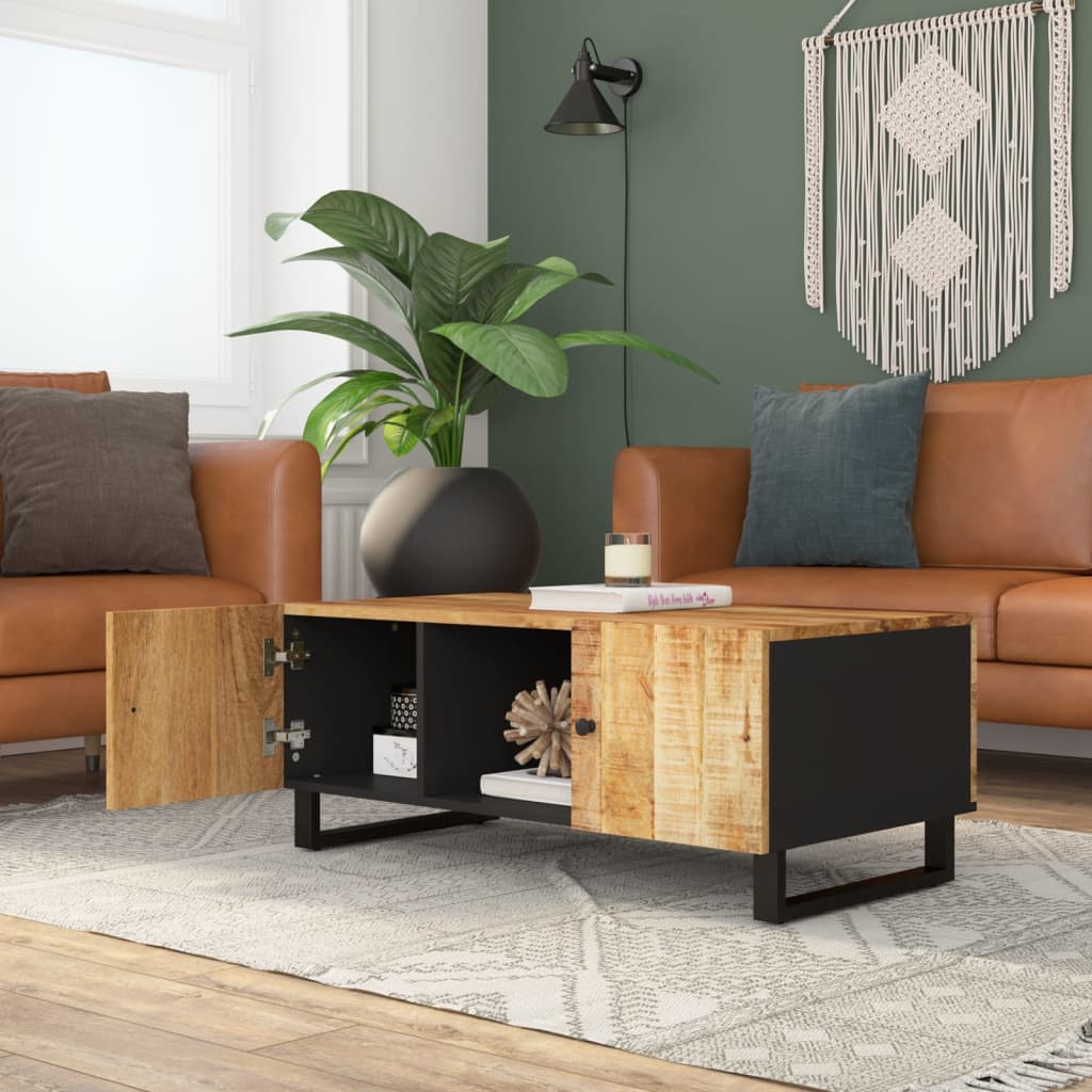 Couchtisch 100x54x40 cm Altholz Massiv & Holzwerkstoff