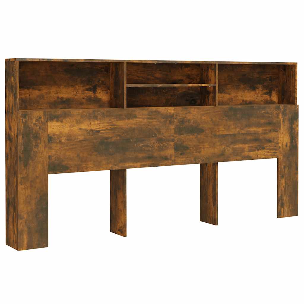 Bett-Kopfteil mit Ablagen Weiß 100x19x103,5 cm