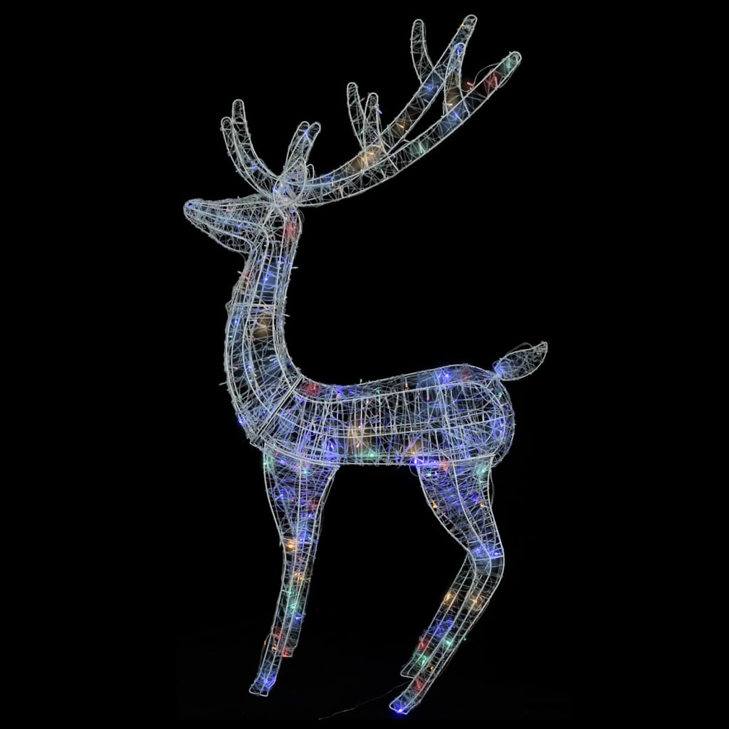 Rentiere Weihnachtsdekoration 2 Stk. 60x16x100 cm Acryl