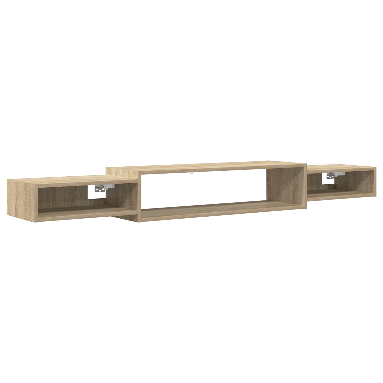 Wandmontierter TV-Schrank Wandhalterung Weiß 140 x 28 x 21 cm