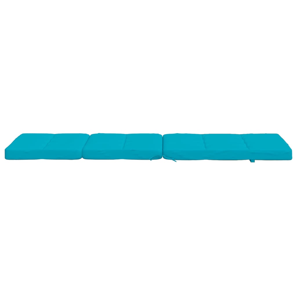 Liegestuhl-Auflagen 2 Stk. Creme Oxford-Gewebe