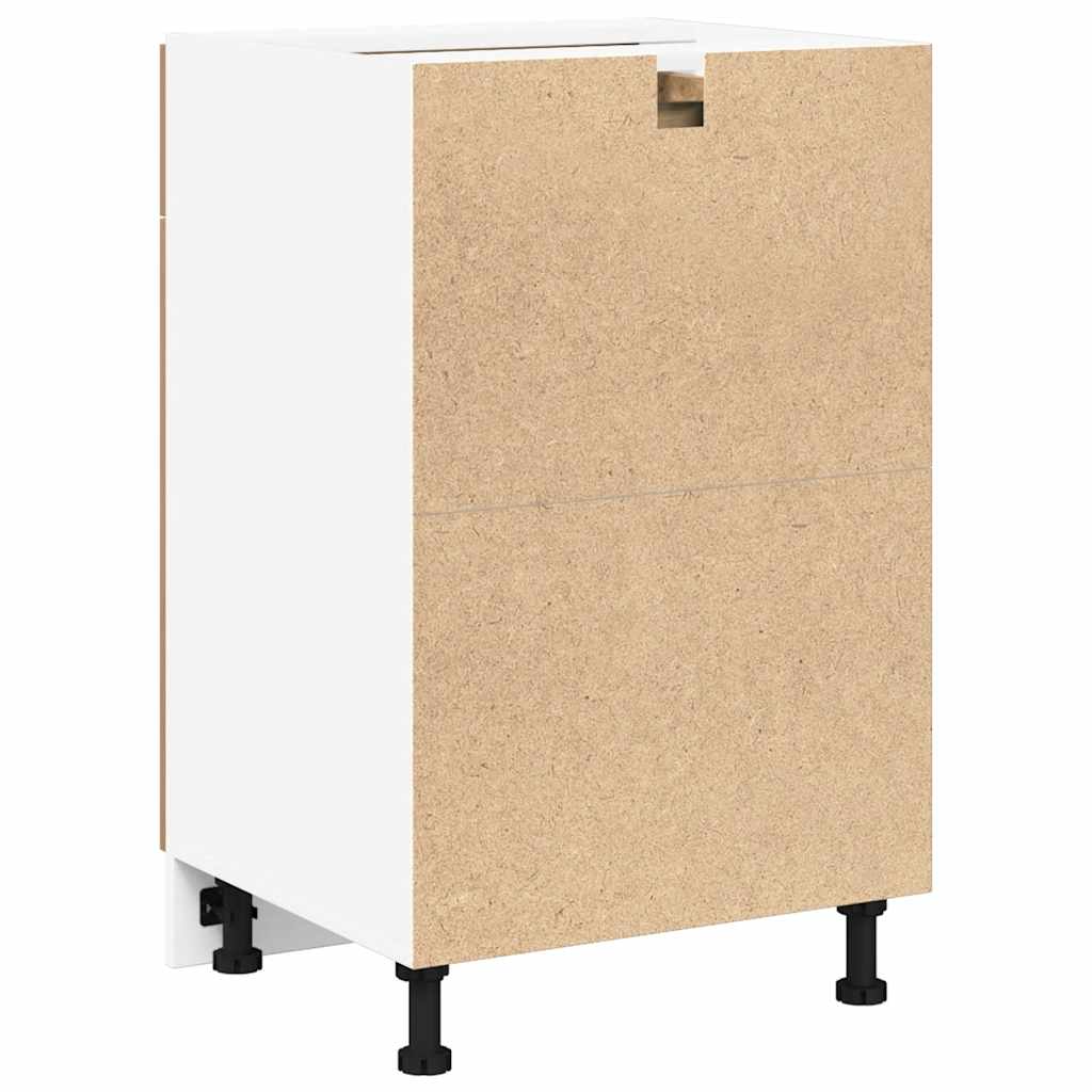 Unterschrank Lyon Weiß 60x46x81,5 cm Holzwerkstoff
