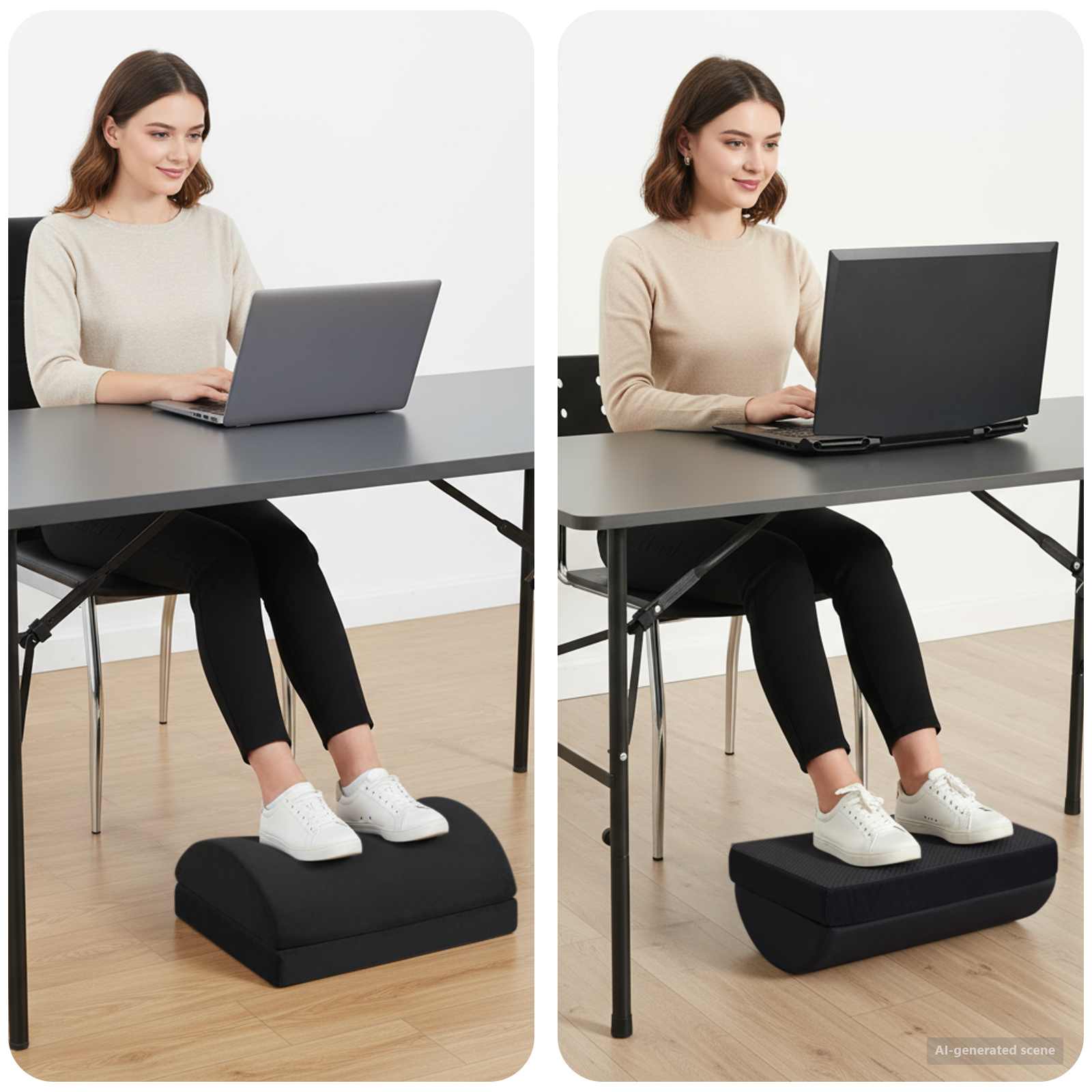 Uni Grau 44 x 29 x 17 cm PU-Schaum