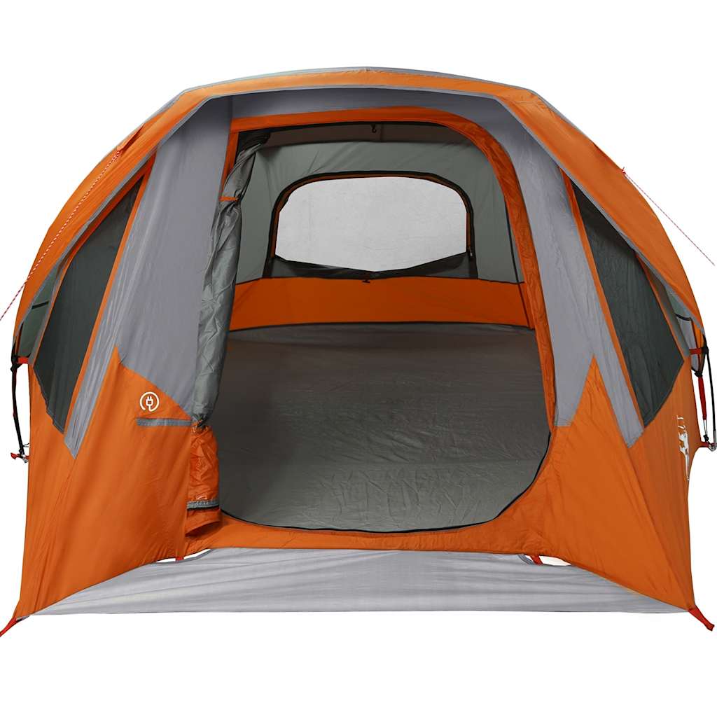 Campingzelt 4 Personen Grün Wasserdicht