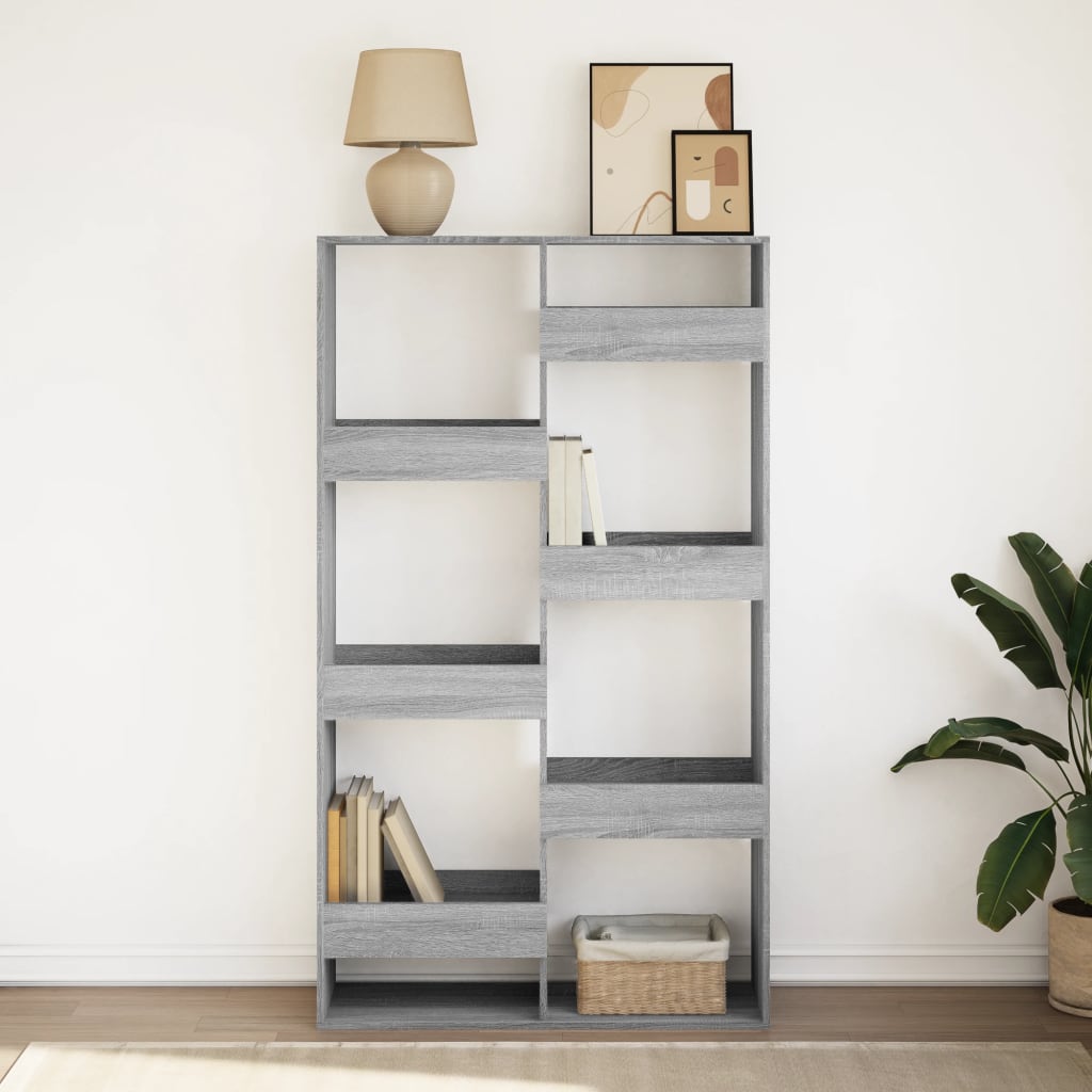 Bücherregal Weiß 100x33x135 cm Holzwerkstoff