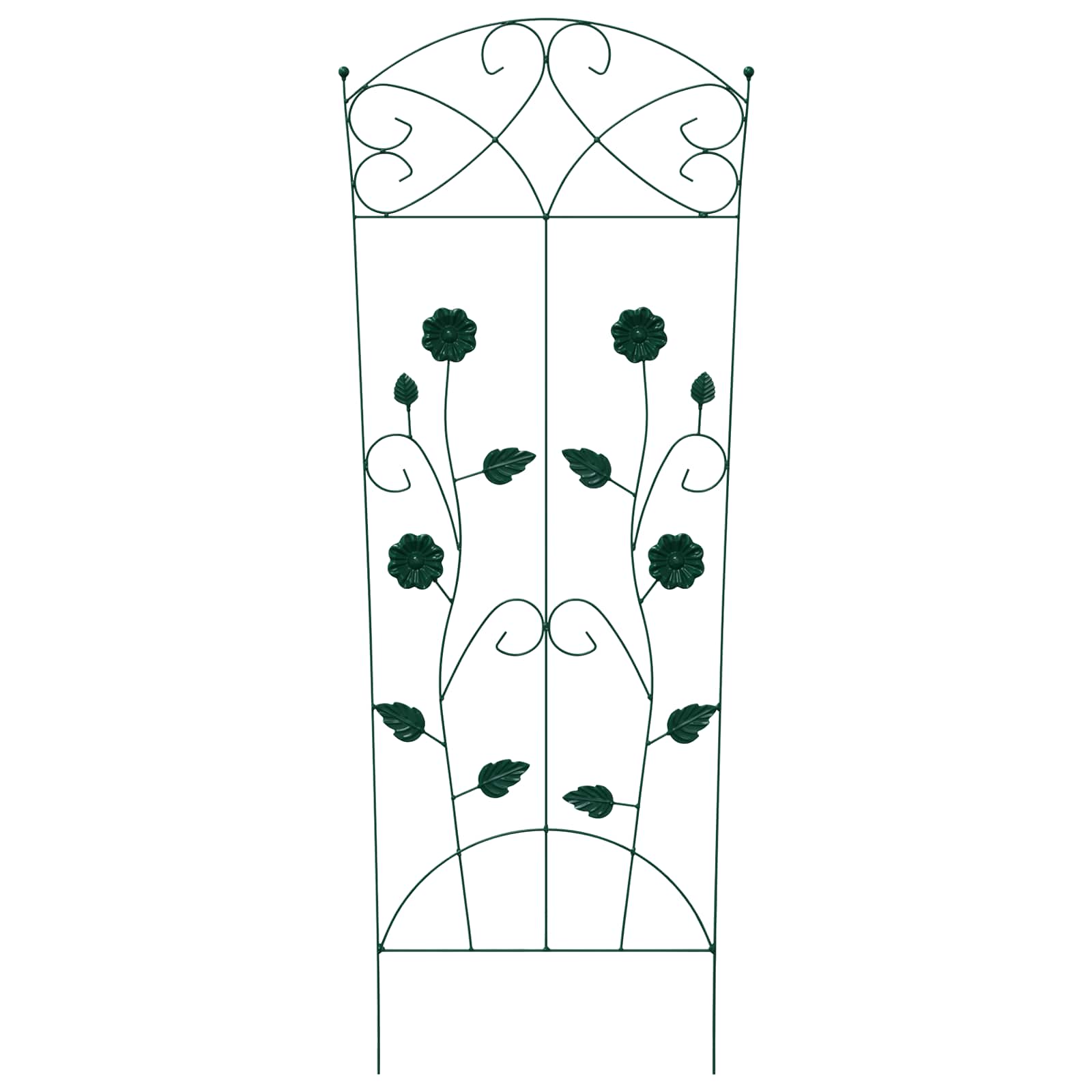 Gartenzaun mit Schloss 3 pcs Schwarz 112 x 39,5 cm Stahl