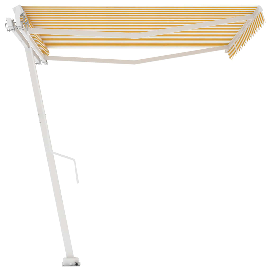 Standmarkise Manuell Einziehbar 300x250 cm Creme