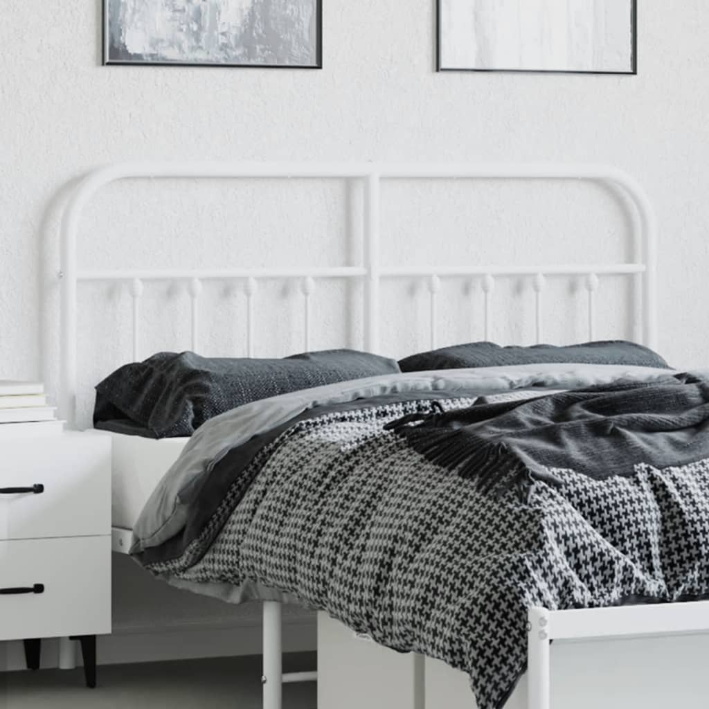 Ersatz-Kopfteil Metall Schwarz 75 cm