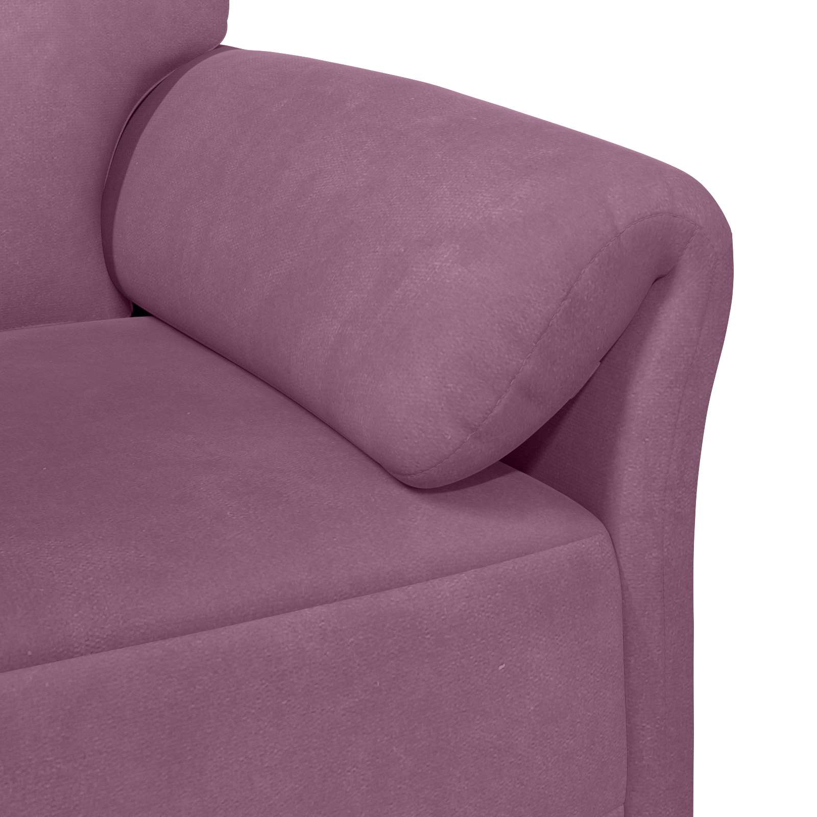 1-Sitzer Sofa Hellgrau 88 x 83 x 95 cm Samt