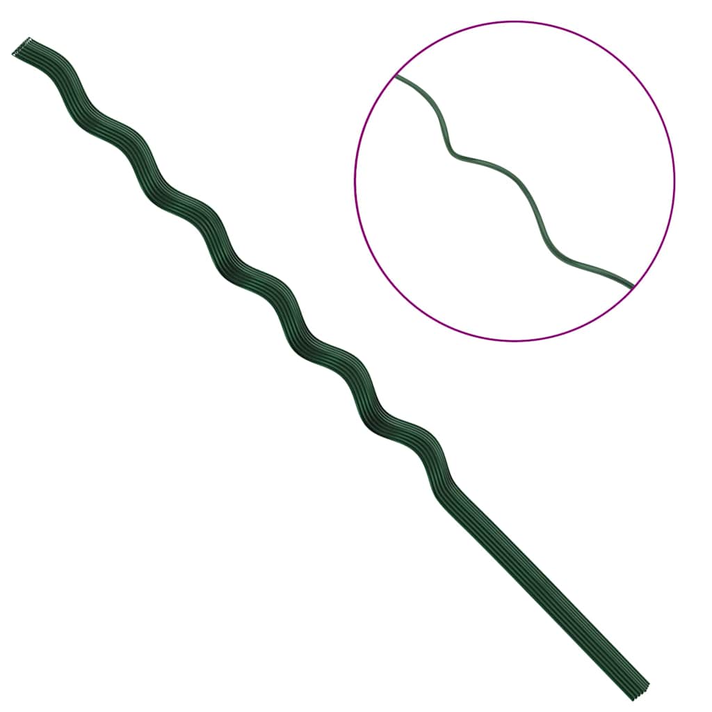 Tomaten-Spiralstäbe 50 Stk. 170 cm Verzinkter Stahl