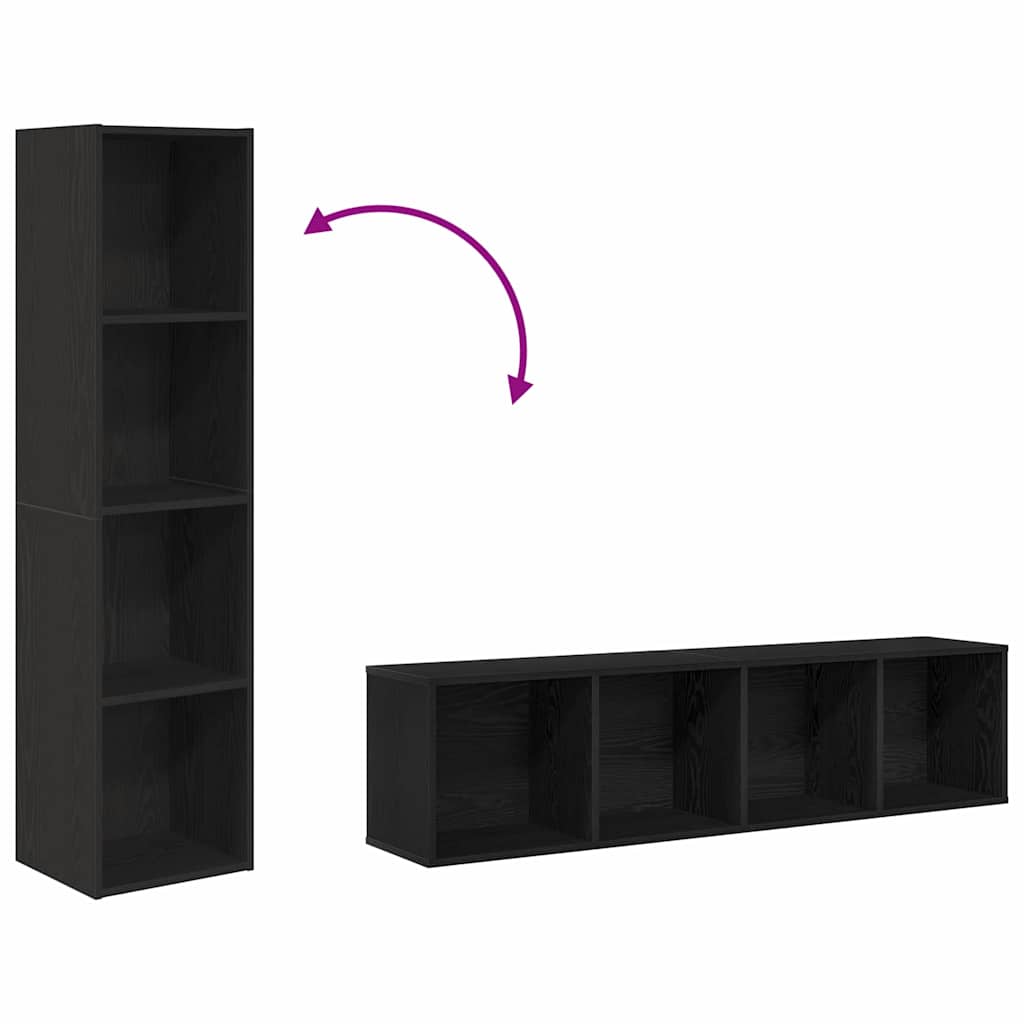 Bücherregal/TV-Schrank Weiß 143×30×36 cm
