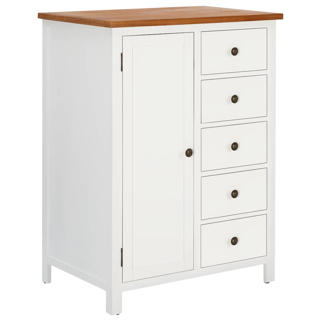 Kleiderschrank 76 x 52 x 105 cm Eiche Massivholz