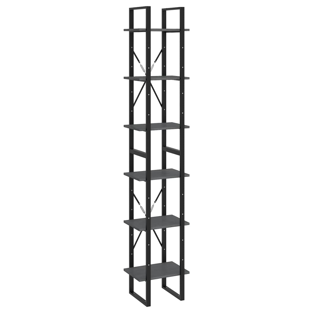 Bücherregal 3 Fächer Weiß 40x30x105 cm Holzwerkstoff