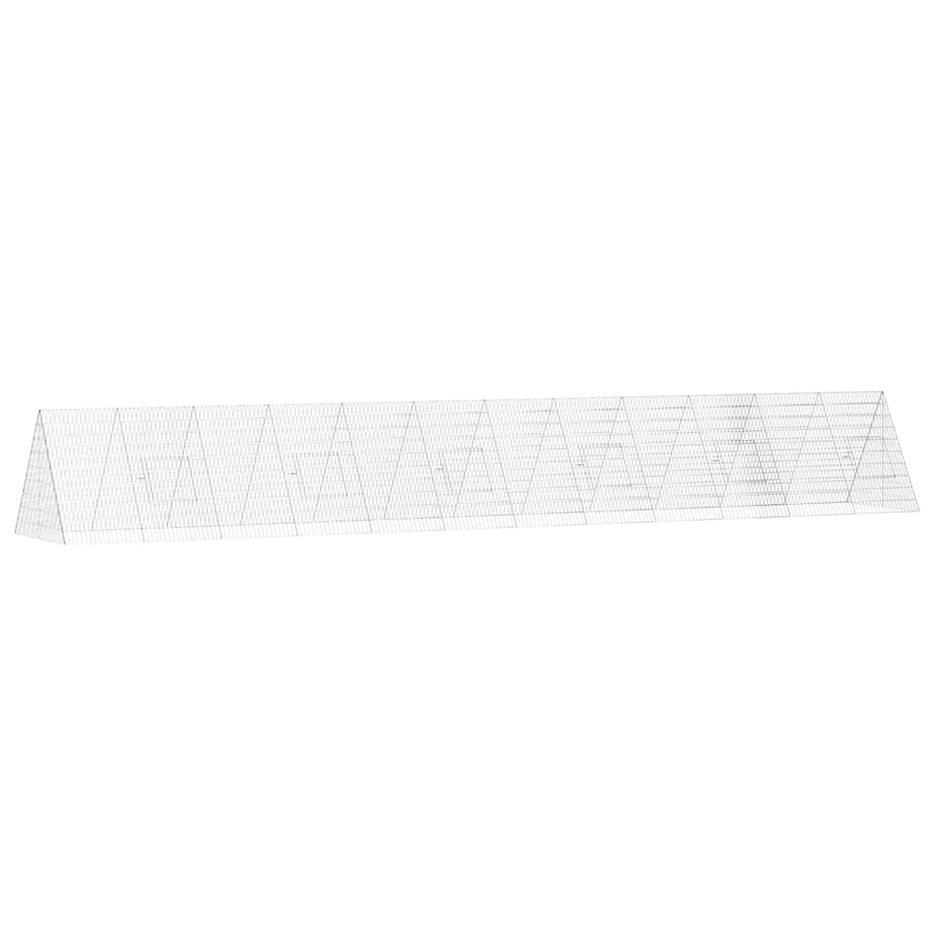 Hasenkäfig Silber 110 x 100 x 85 cm Verzinkter Stahl