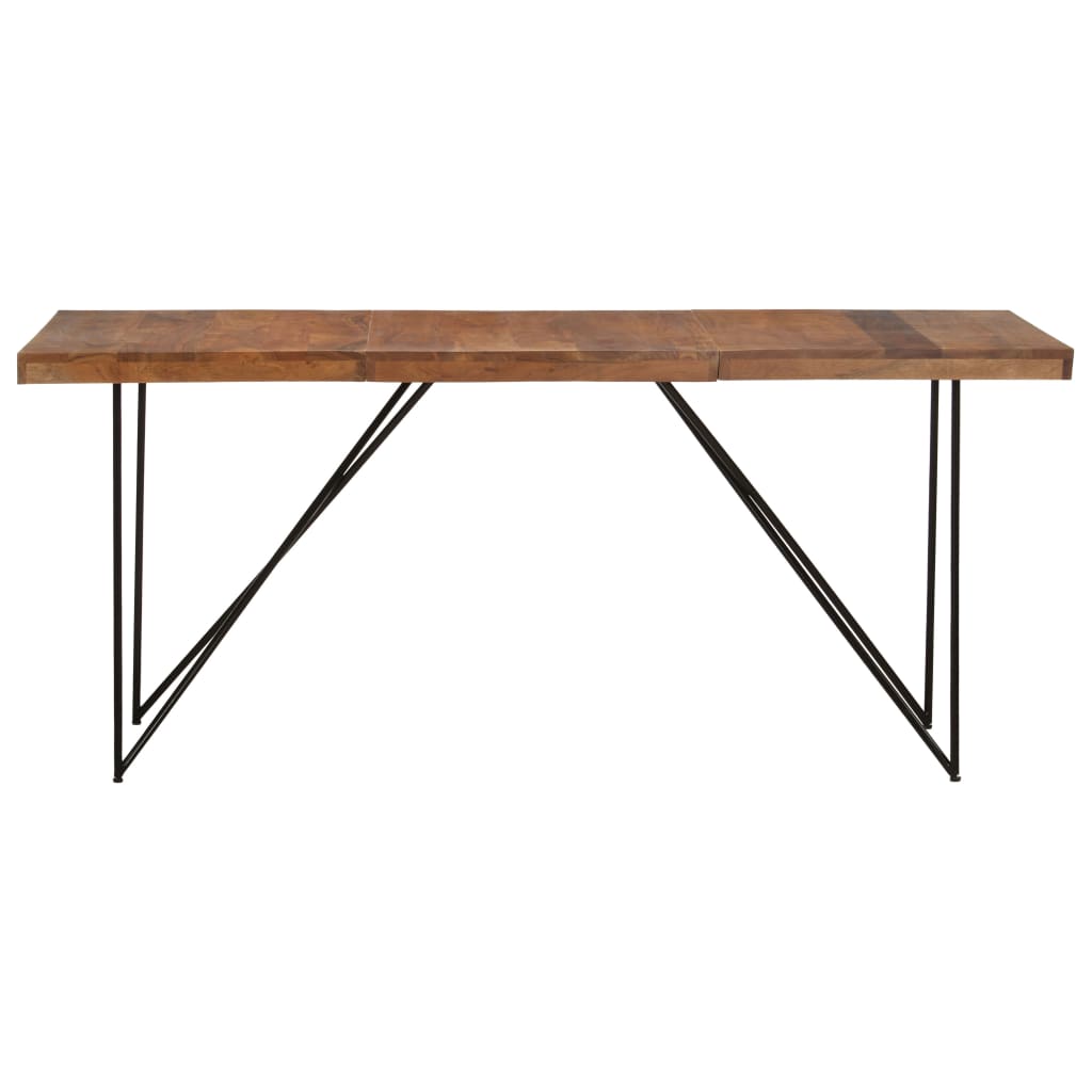 Esstisch 180×90×76 cm Mango Massivholz