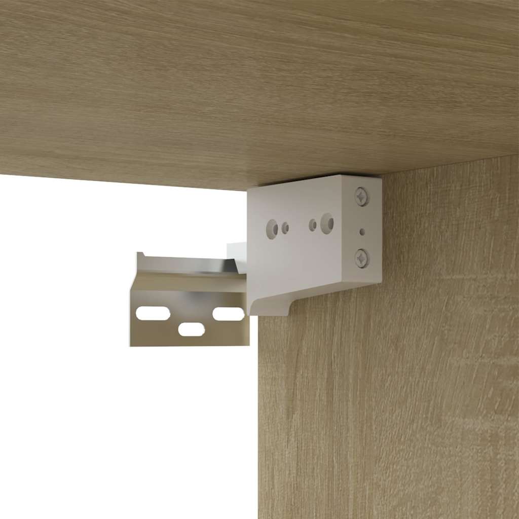 4-tlg. TV-Schrank-Set Weiß Holzwerkstoff