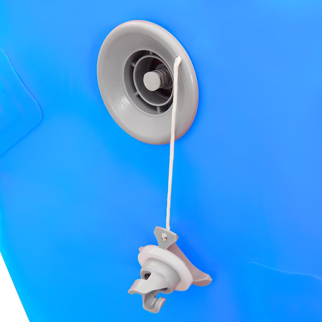 Aufblasbare Gymnastik-Rolle mit Pumpe 100x60 cm PVC Rosa