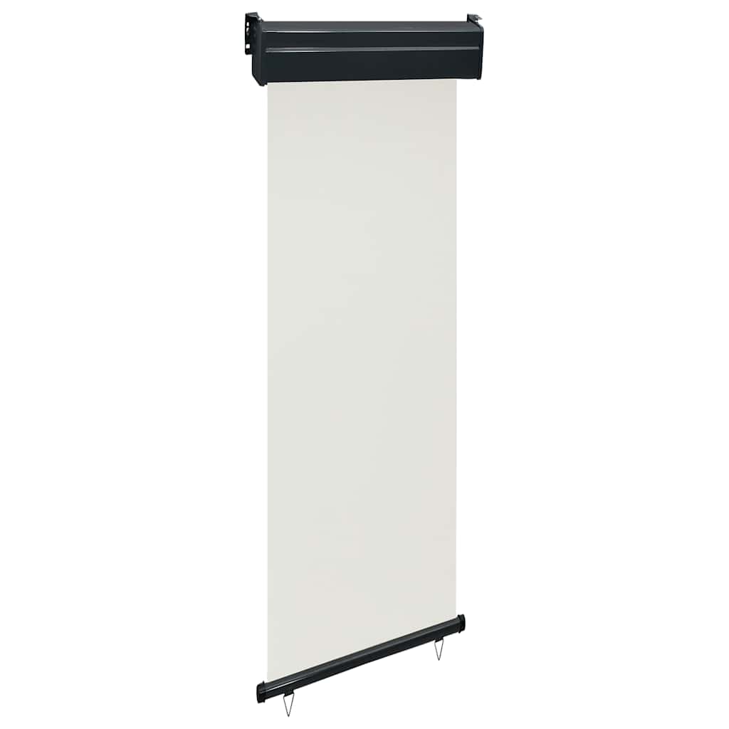 Balkon Seitenmarkise 60 x 250 cm 100% Polyester Eisen Stahl