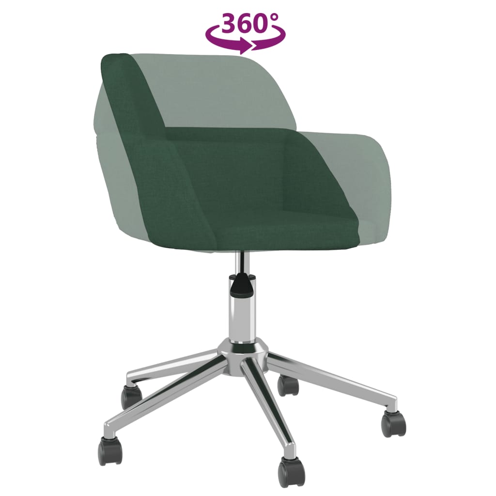 Esszimmerstühle 2 Stk. Drehbar Creme Stoff
