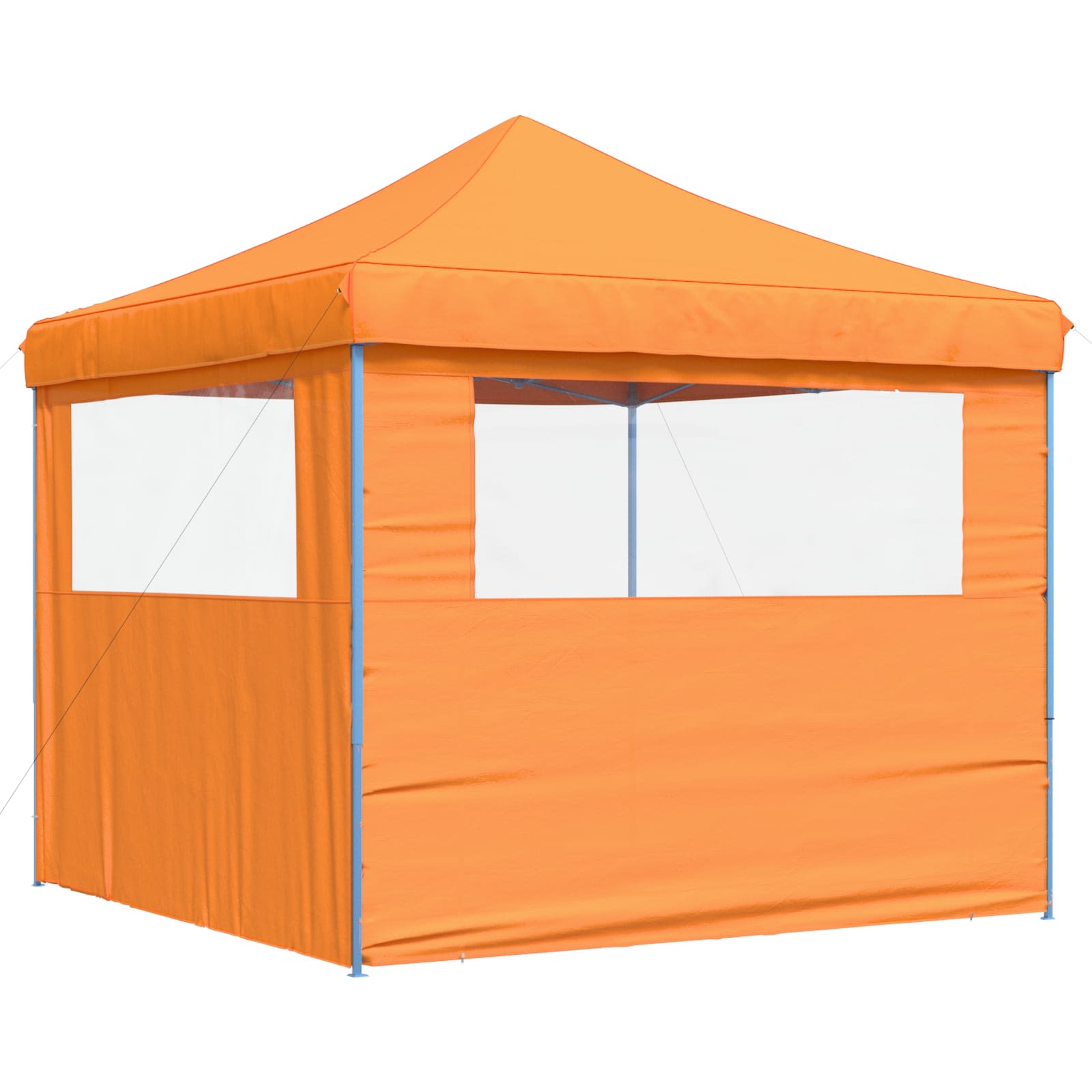 Partyzelt Faltbar Pop-Up Schwarz 292x292x315 cm