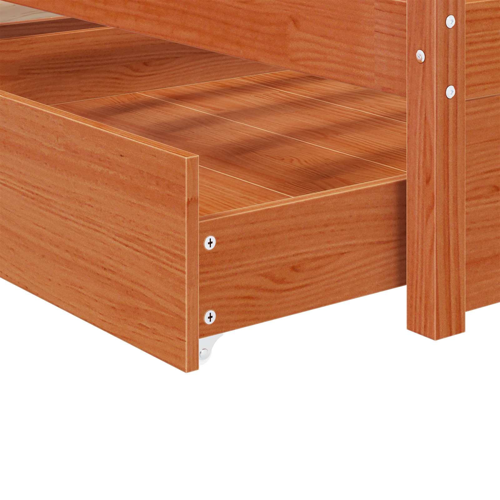 Bett mit Schubladen 75x190 cm
